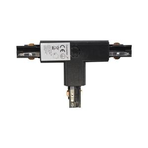 Konektor pre svietidlá v lištovom systéme 3-fázový TRACK čierna typ T ML7090 vyobraziť