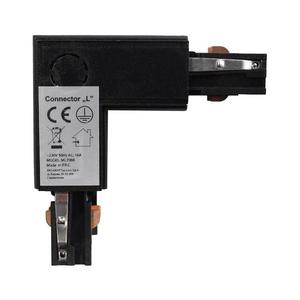 Konektor pre svietidlá v lištovom systéme 3-fázový TRACK čierna typ L ML7088 vyobraziť