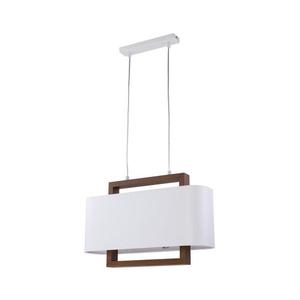 Luster na lanku ARTEMIDA 1xE27/60W/230V biela/hnedá 2558 vyobraziť