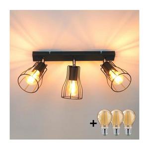 LED Bodové svietidlo TUBE II 3xE27/15W/230V čierna R-L 1924/3K BK vyobraziť