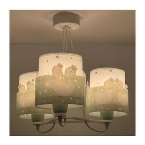 Dalber 61717H - Detský luster SWEET LOVE 3xE27/60W/230V zelená 61717H vyobraziť