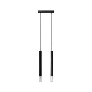 SL.0961 - Luster na lanku VIZIER 2xG9/40W/230V čierna SL.0961 vyobraziť