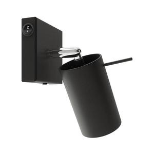 SL.1049 - Nástenné bodové svietidlo RING 1xGU10/10W/230V čierna SL.1049 vyobraziť