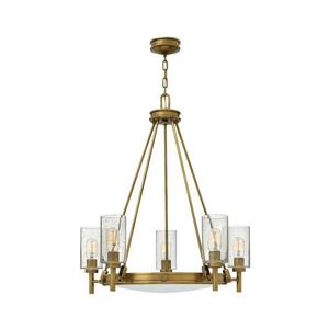 Elstead HK-COLLIER5 - Luster na reťazi COLLIER 5xE27/100W/230V HK-COLLIER5 vyobraziť