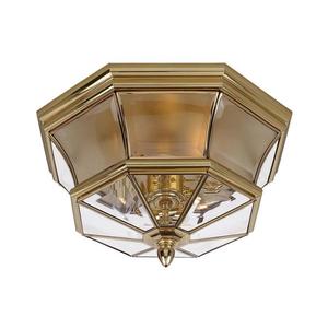 Elstead QZ-NEWBURY-F-PB - Vonkajšie stropné svietidlo NEWBURY 3xE14/40W/230V IP44 QZ-NEWBURY-F-PB vyobraziť