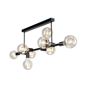 Luster na tyči ASTRID 8xE27/60W/230V čierna LM 8.146 vyobraziť
