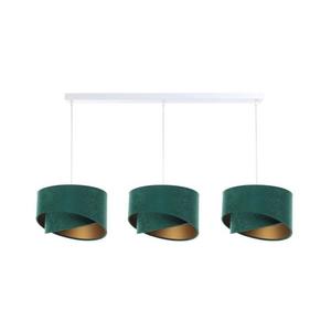 Luster na lanku GALAXY 3xE27/60W/230V zelená/zlatá 060-L3-003 vyobraziť