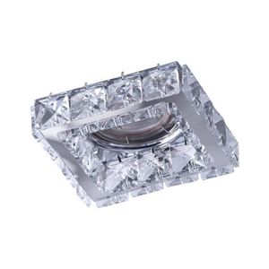 Azzardo - Podhľadové svietidlo ESTER 1xGU10/50W/230V hranatý matný chróm vyobraziť