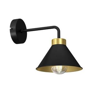 Nástenná lampa DEMET 1xE27/60W/230V čierna/zlatá 0624 vyobraziť