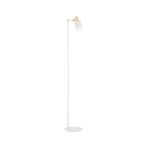 Argon 4258 - Stojacia lampa DORIA 1xE27/15W/230V biela/mosadz 4258 vyobraziť