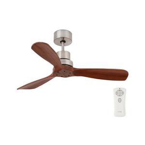 FARO Barcelona FARO 33508DC - Stropný látor MINI LANTAU chróm/hnedá pr. 108 cm + DO 33508DC vyobraziť