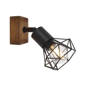 Rabalux 3137 - Nástenné bodové svietidlo ZEUS 1xE14/40W/230V dub 3137 vyobraziť