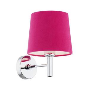 Argon 3909 - Nástenná lampa BOLZANO 1xE27/15W/230V ružová/lesklý chróm 3909 vyobraziť