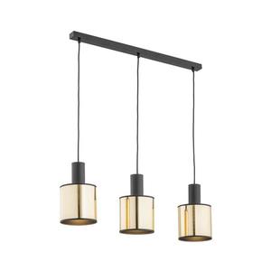 Argon 1490 - Luster na lanku HERMAN 3xE27/15W/230V mosadz/čierna 1490 vyobraziť