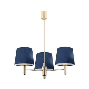 Argon 1485 - Luster na tyči PONTE 3xE27/15W/230V modrá/mosadz 1485 vyobraziť