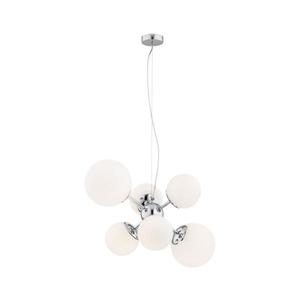 Argon 2531 - Luster na lanku SATELITE 6xE27/15W/230V lesklý chróm 2531 vyobraziť