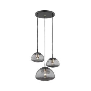 Argon 1493 - Luster na lanku TRINI 3xE27/15W/230V čierna 1493 vyobraziť