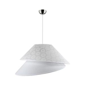 - Luster na lanku COCO 1xE27/40W/230V pr. 50 cm biela 8845 vyobraziť