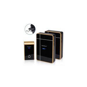 B.V. - SADA 2x Bezdrôtový zvonček do zásuvky 230V IP44 čierna/medená 2H0000VKU vyobraziť