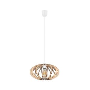 Luster na lanku EARTH 1xE27/60W/230V biela/béžová 0743 vyobraziť