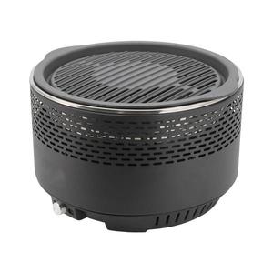 Stolný gril na drevené uhlie 4xAA/USB čierna 13031 vyobraziť