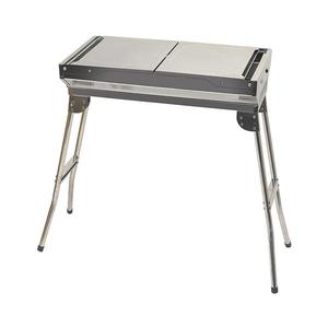 Prenosný gril na drevené uhlie lesklý chróm 13002 vyobraziť