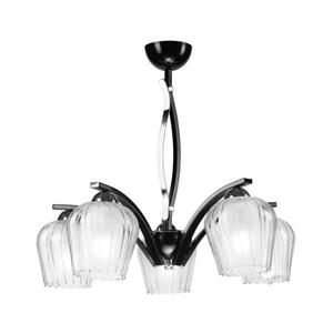 Luster na tyči PAULA 5xE27/60W/230V čierna LM-5.9/cz vyobraziť