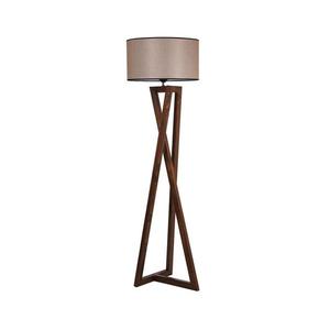 Stojacia lampa MACKA 1xE27/60W/230V béžová/hnedá 534LUN2157 vyobraziť