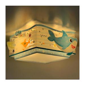Dalber 63476 - Detské stropné svietidlo BABY SHARK 2xE27/60W/230V 63476 vyobraziť