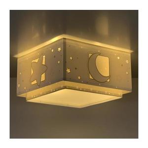 Dalber 63236E - Detské stropné svietidlo MOONLIGHT 2xE27/60W/230V šedá 63236E vyobraziť