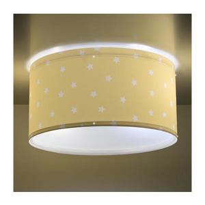 Dalber 82216A - Detské stropné svietidlo STAR LIGHT 2xE27/60W/230V žltá vyobraziť