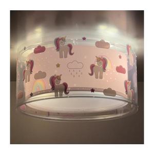 Dalber 41596 - Detské stropné svietidlo UNICORNS 2xE27/60W/230V 41596 vyobraziť