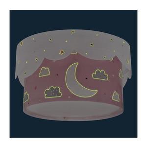 Dalber 61236S - Detské stropné svietidlo MOON 2xE27/60W/230V ružová 61236S vyobraziť