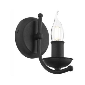 Nástenná lampa LUCY 1xE14/60W/230V čierna KM-1.153/CZARNY vyobraziť