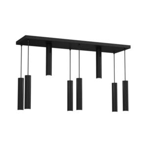 Luster na lanku RAITO 8xGU10/8W/230V čierna 97 vyobraziť