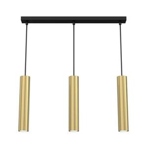 Luster na lanku RAITO 3xGU10/8W/230V mosadz 115 vyobraziť