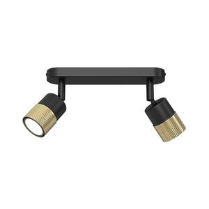 Bodové svietidlo MIZU 2xGU10/8W/230V čierna/mosadz 3912 vyobraziť
