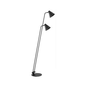 Argon 7077 - Stojacia lampa AVALONE 2xE27/15W/230V čierna 7077 vyobraziť