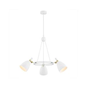 Argon 6148 - Luster na tyči CHARLOTTE 3xE27/15W/230V biela/zlatá 6148 vyobraziť
