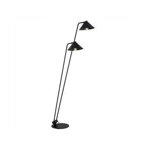 Argon 7075 - Stojacia lampa GABIAN 2xE27/15W/230V čierna 7075 vyobraziť