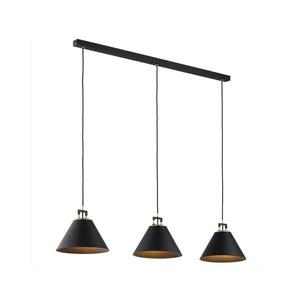 Argon 6174 - Luster na lanku ORTE 3xE27/15W/230V čierna 6174 vyobraziť