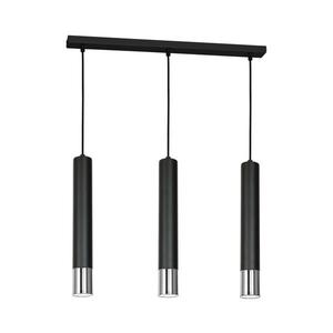 Luster na lanku NEST 3xGU10/8W/230V čierna/lesklý chróm 1057 vyobraziť