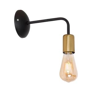 Nástenná lampa BRENDA 1xE27/60W/230V čierna/zlatá 1059 vyobraziť