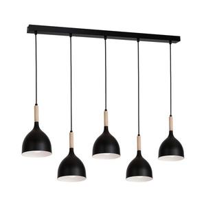Luster na lanku NOAK WOOD 5xE27/60W/230V 1877 vyobraziť