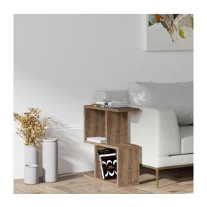 Odkladací stolík ZET 51, 4x45 cm hnedá 835PUQ3026 vyobraziť