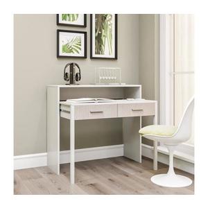 Pracovný stôl 88x99 cm biela/béžová 854KLN1505 vyobraziť