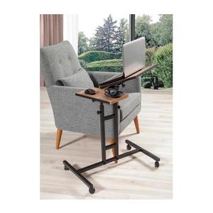 Polohovateľný stôl GLEN 87x67 cm hnedá/čierna 863SPH2813 vyobraziť