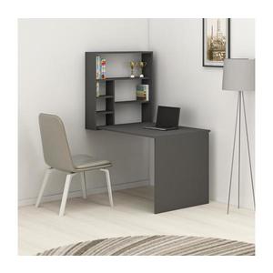 Pracovný stôl s policou SEDIR 154, 2x90 cm antracit 550ARN1110 vyobraziť