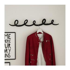 Nástenný vešiak SING 84x12 cm čierna 776HMS5046 vyobraziť