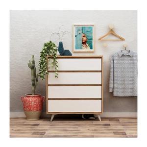 Komoda SUVERA 86x70 cm biela/béžová 811MDD3408 vyobraziť